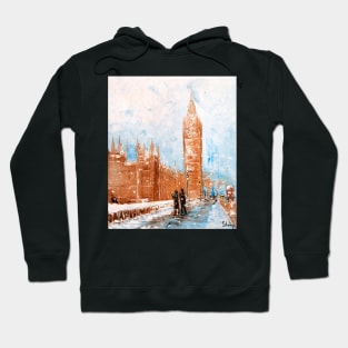 Snowfall in London Hoodie